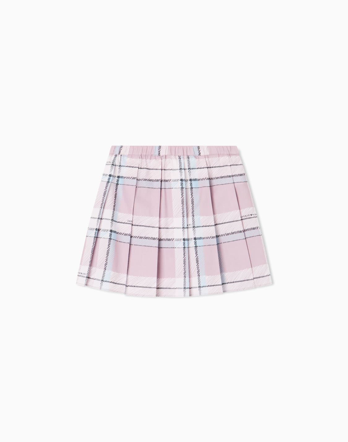mid-thigh-pleated-skirt-with-a-printed-tartan-pattern-pink--emporio-armani