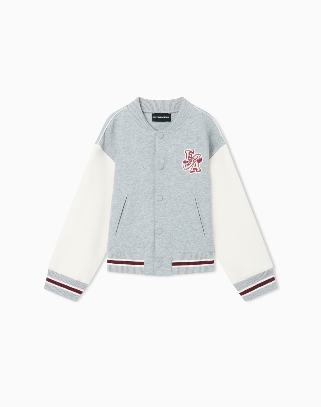 double-jersey-varsity-sweatshirt-with-contrasting-sleeves-grey--emporio-armani