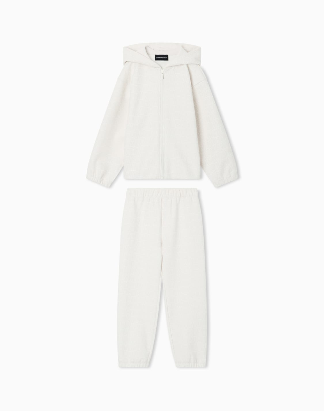 tracksuit-in-jacquard-double-jersey-with-an-embossed-logo-beige--emporio-armani