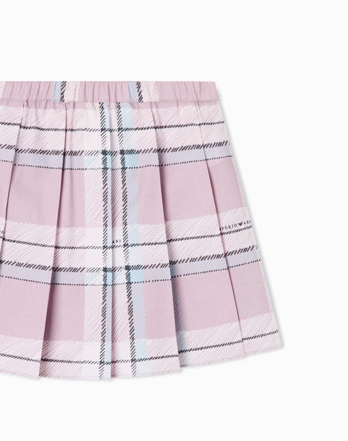 mid-thigh-pleated-skirt-with-a-printed-tartan-pattern-pink--emporio-armani