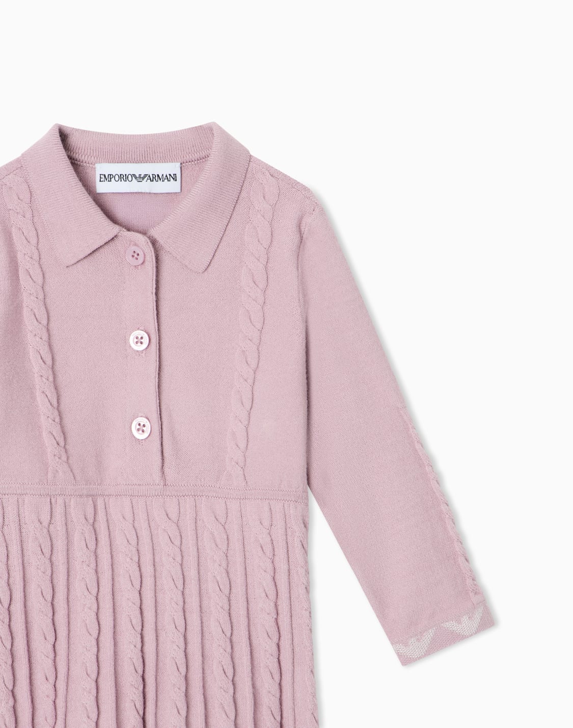 vestido-de-punto-de-ochos-con-cuello-y-botones-frontales-rosa--emporio-armani