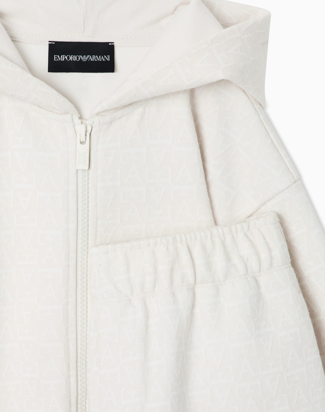 tracksuit-in-jacquard-double-jersey-with-an-embossed-logo-beige--emporio-armani