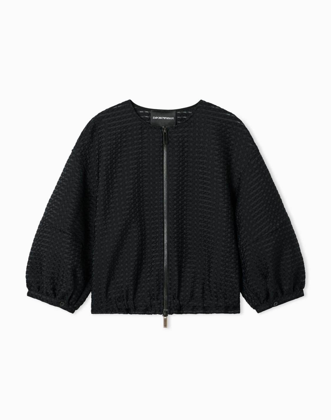 vichy-3d-jacquard-blouson-negro--emporio-armani