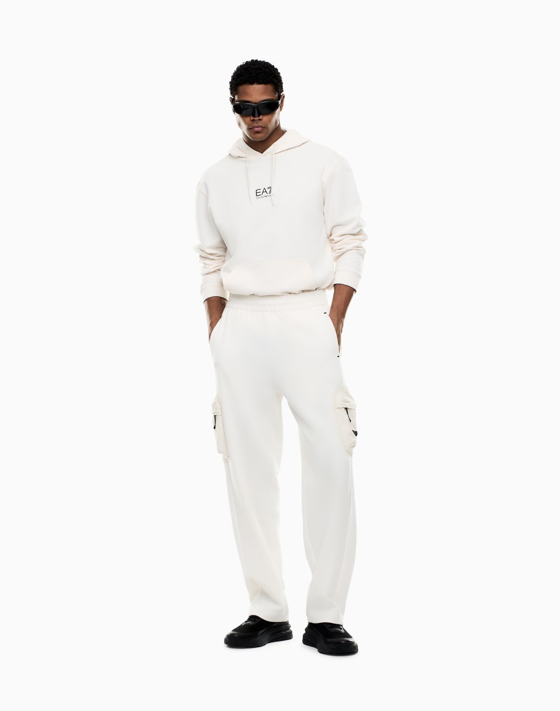 graphic-series-フド付きスウェットシャツ-コットンジャジ-ホワイト--ea7