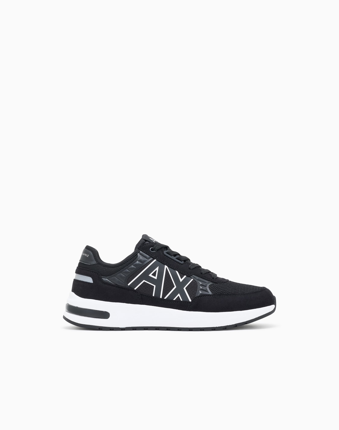 sneakers-in-nylon-ripstop-and-micro-suede-black--armani-exchange