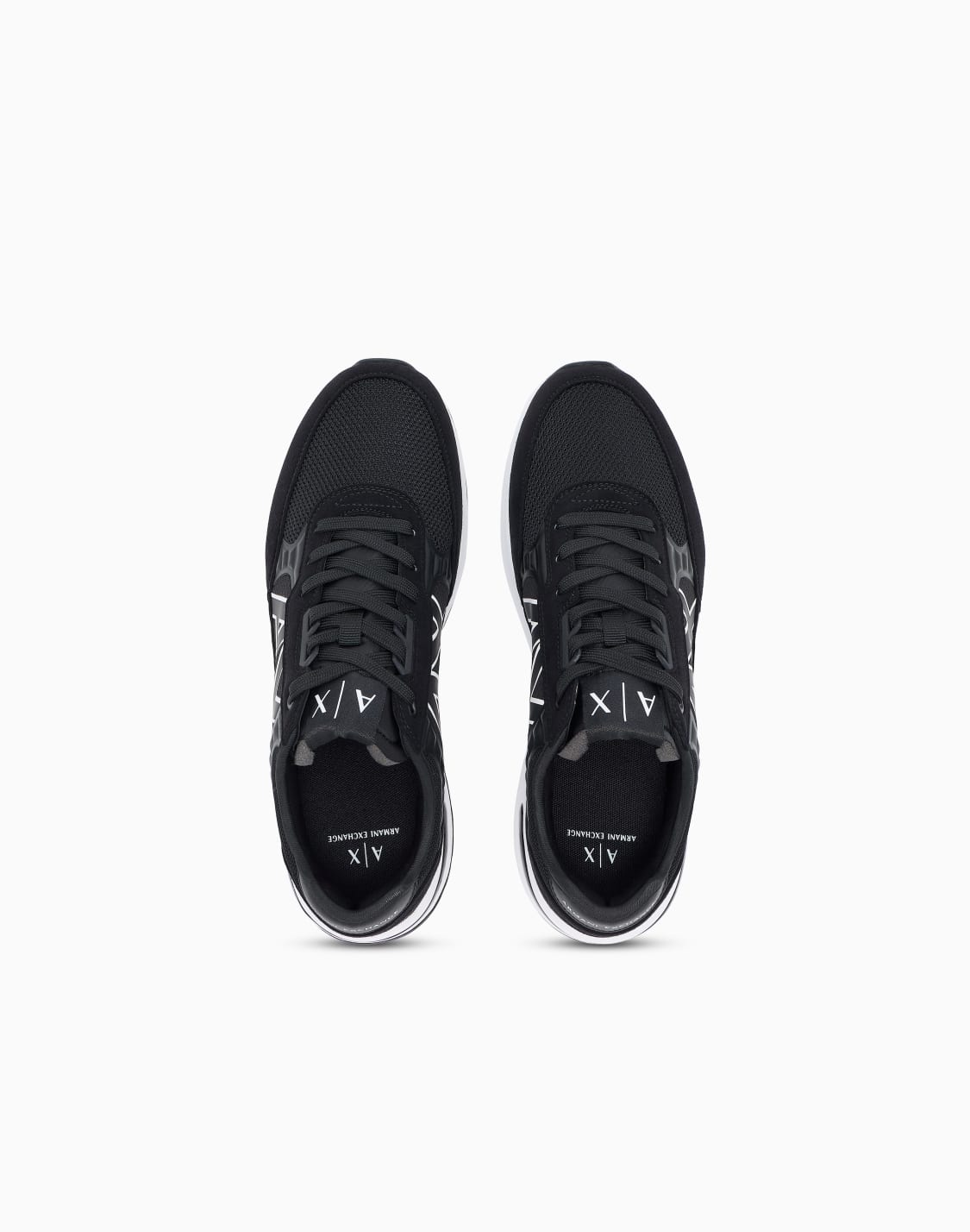 sneakers-in-nylon-ripstop-and-micro-suede-black--armani-exchange