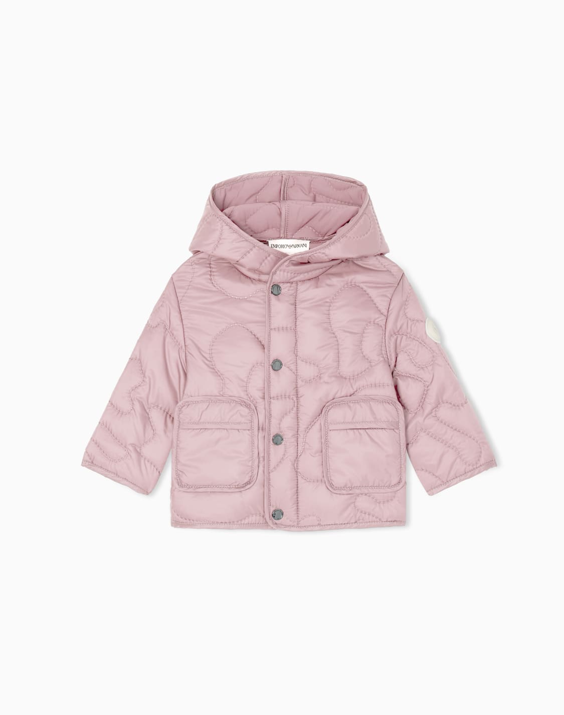 nylon-hooded-jacket-with-3d-quilted-effect-embroidery-pink--emporio-armani