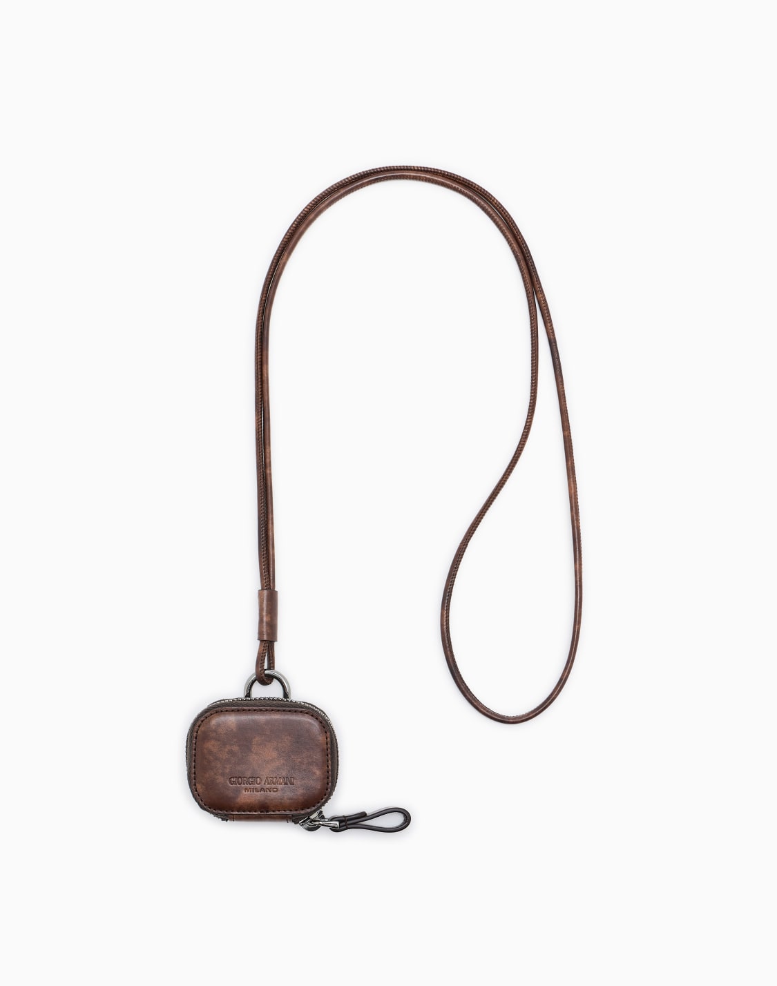 portamonete-da-collo-in-pelle-effetto-radica-con-tracolla-marrone--giorgio-armani