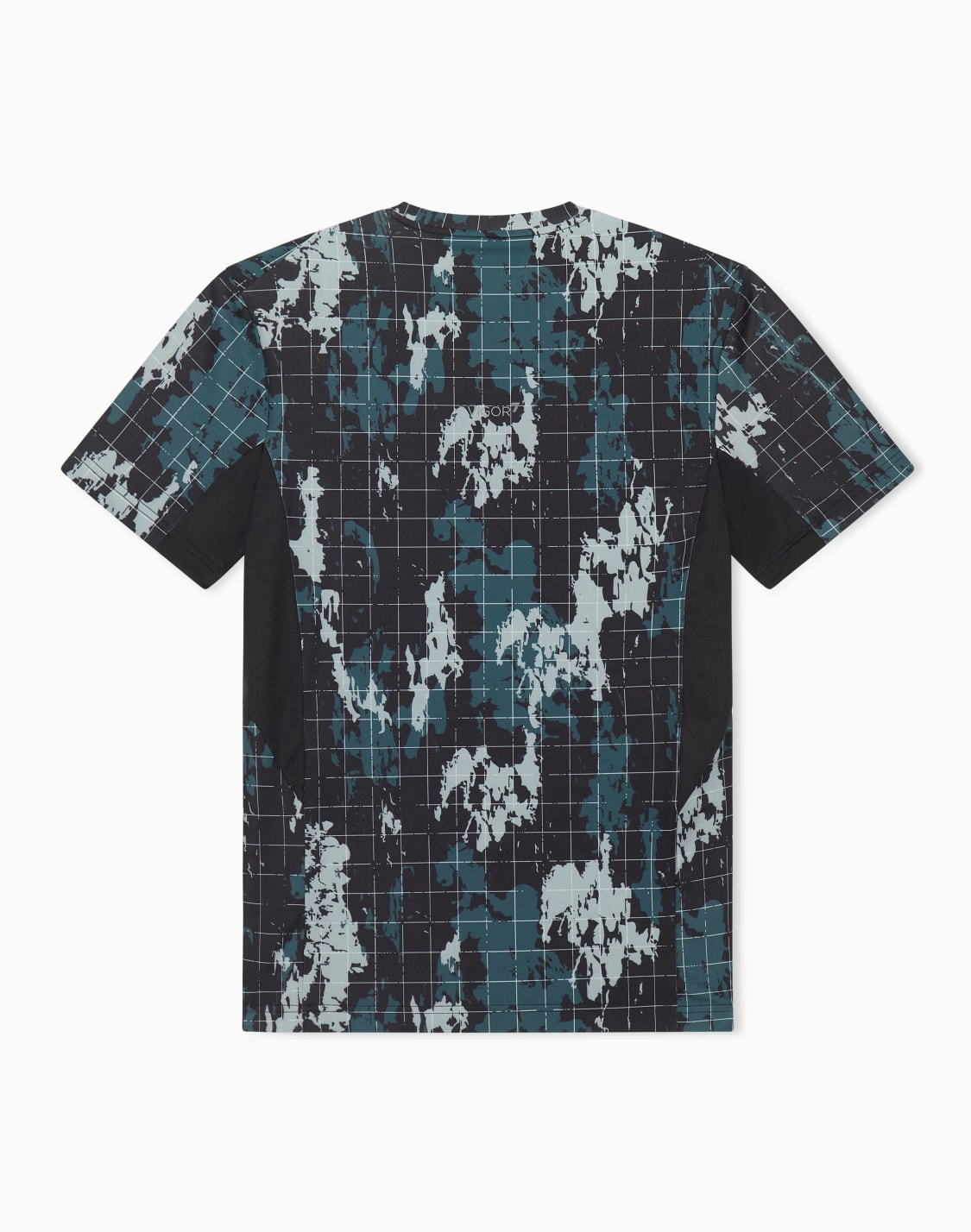 slim-fit-t-shirt-vigor-7-in-technical-jersey-블랙--ea7