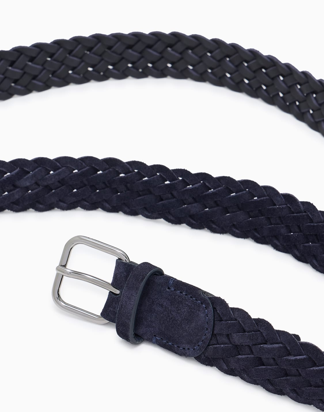 tongue-belt-in-woven-suede-navy-blue--giorgio-armani