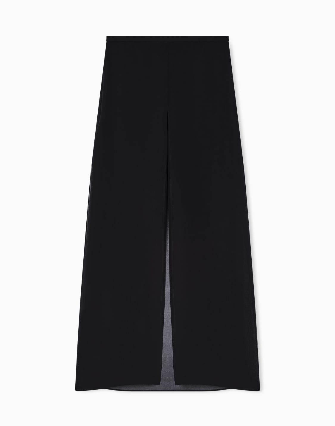 wide-trousers-in-techno-georgette-ブラック--emporio-armani