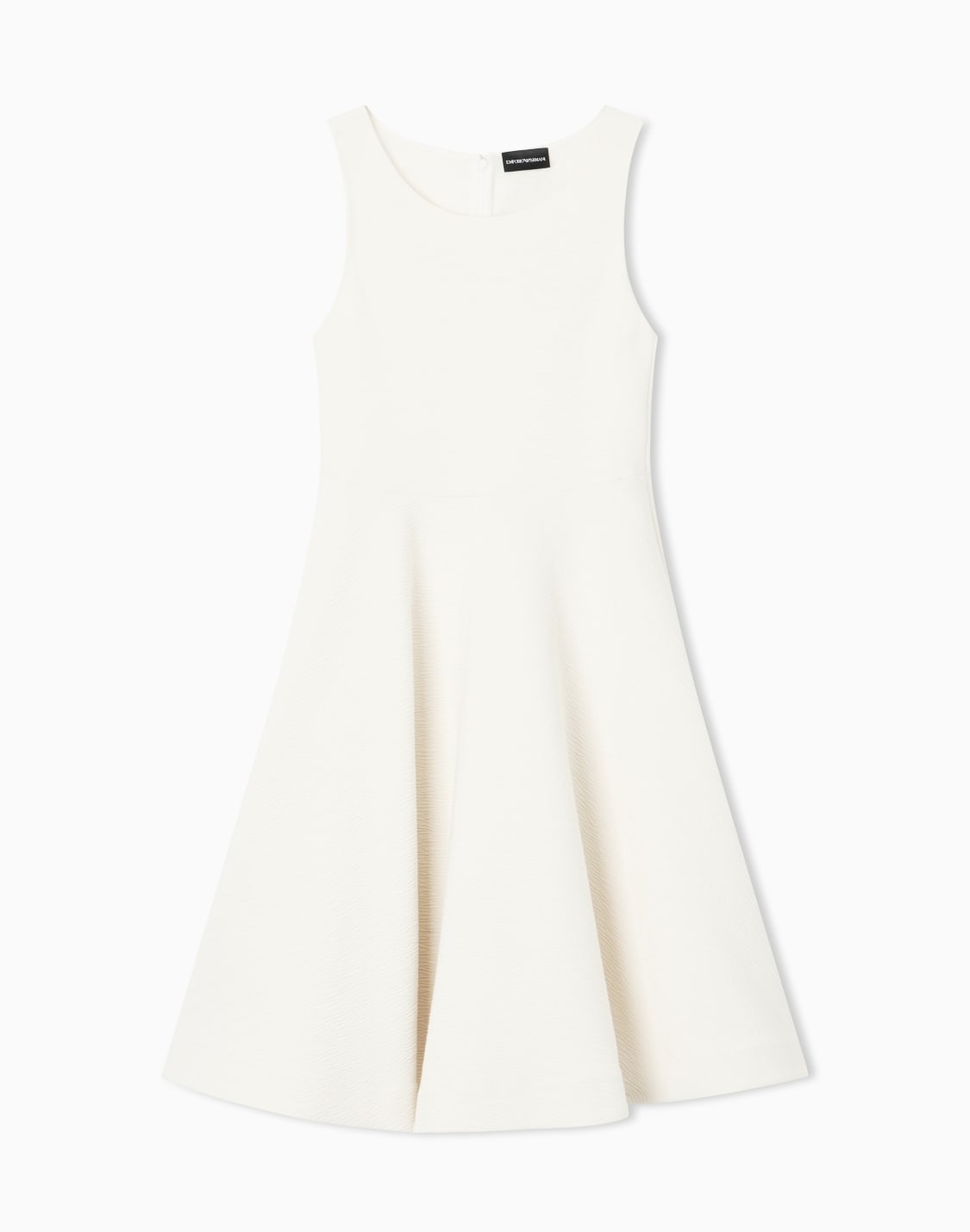 embossed-jersey-full-dress-white--emporio-armani
