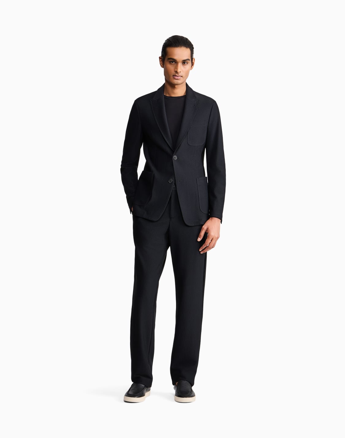icon-single-breasted-jacket-in-technical-waffle-fabric-black--giorgio-armani