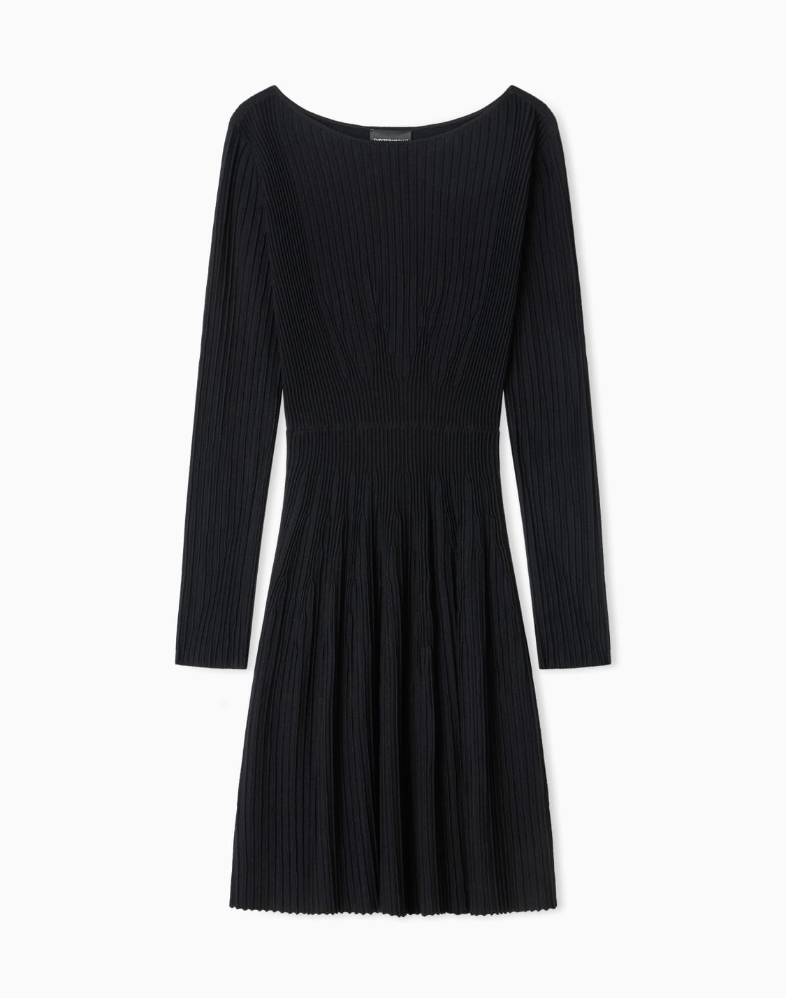 vestidos-midi-negro--emporio-armani