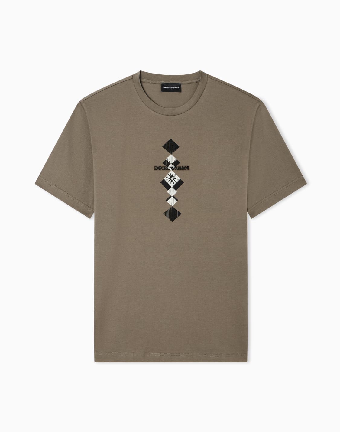 camiseta-de-punto-con-estampado-tribal-verde--emporio-armani