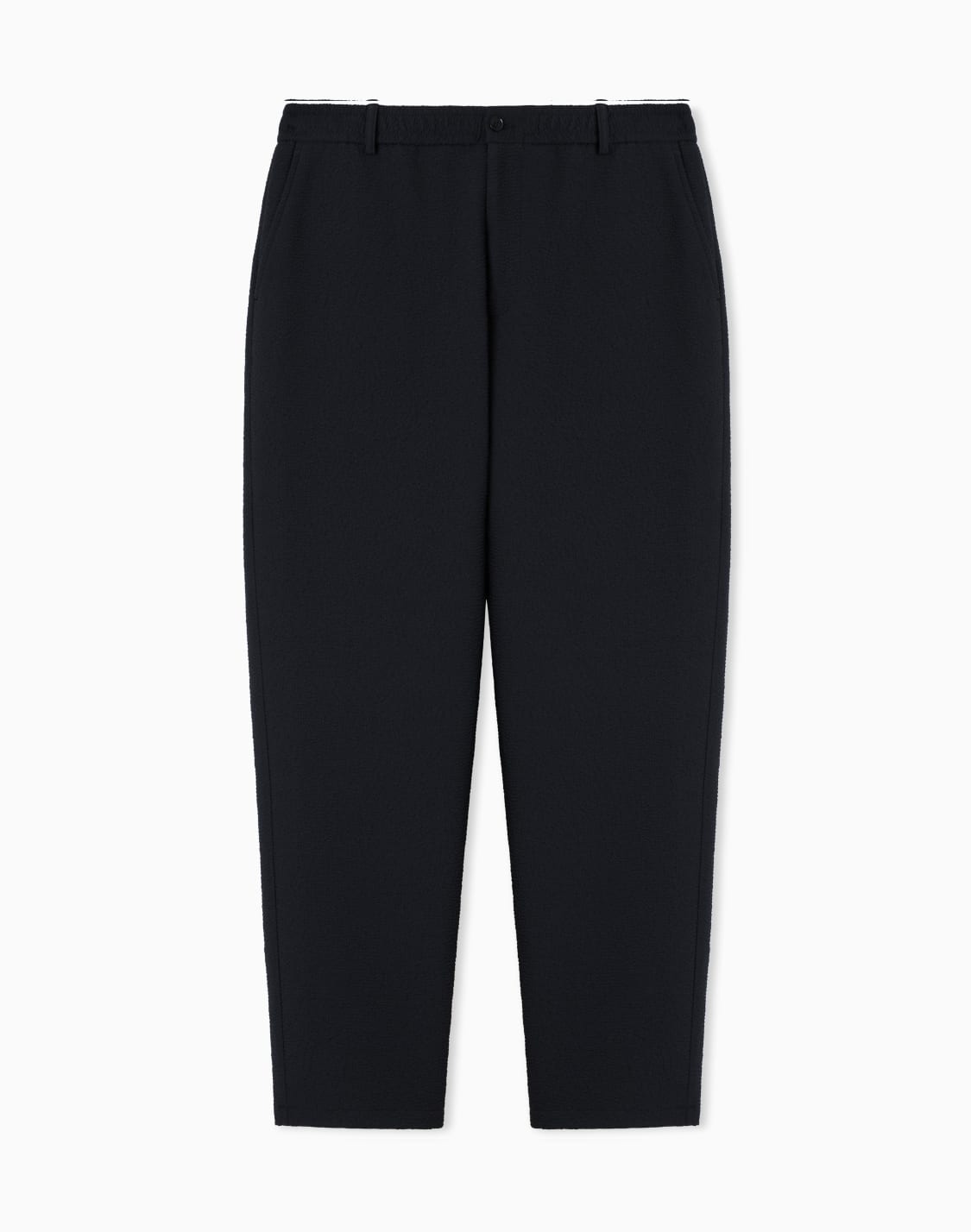 trousers-in-icon-embossed-pattern-fabric-グレ--emporio-armani