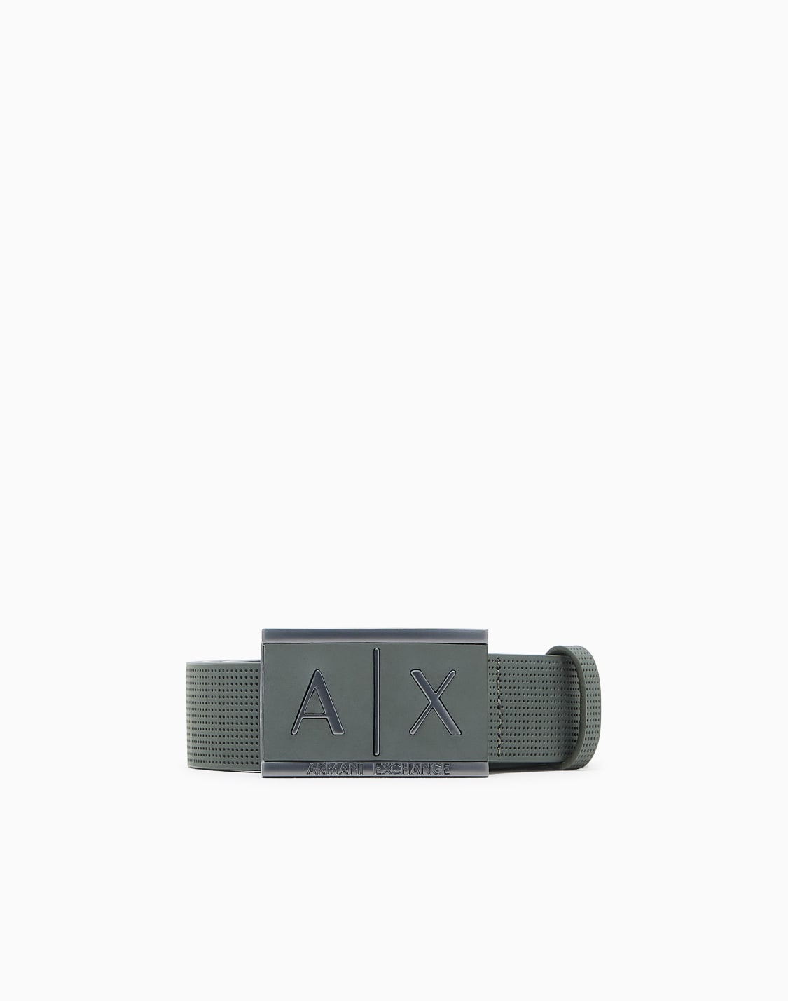 cinturn-de-piel-con-hebilla-rectangular-gris--armani-exchange