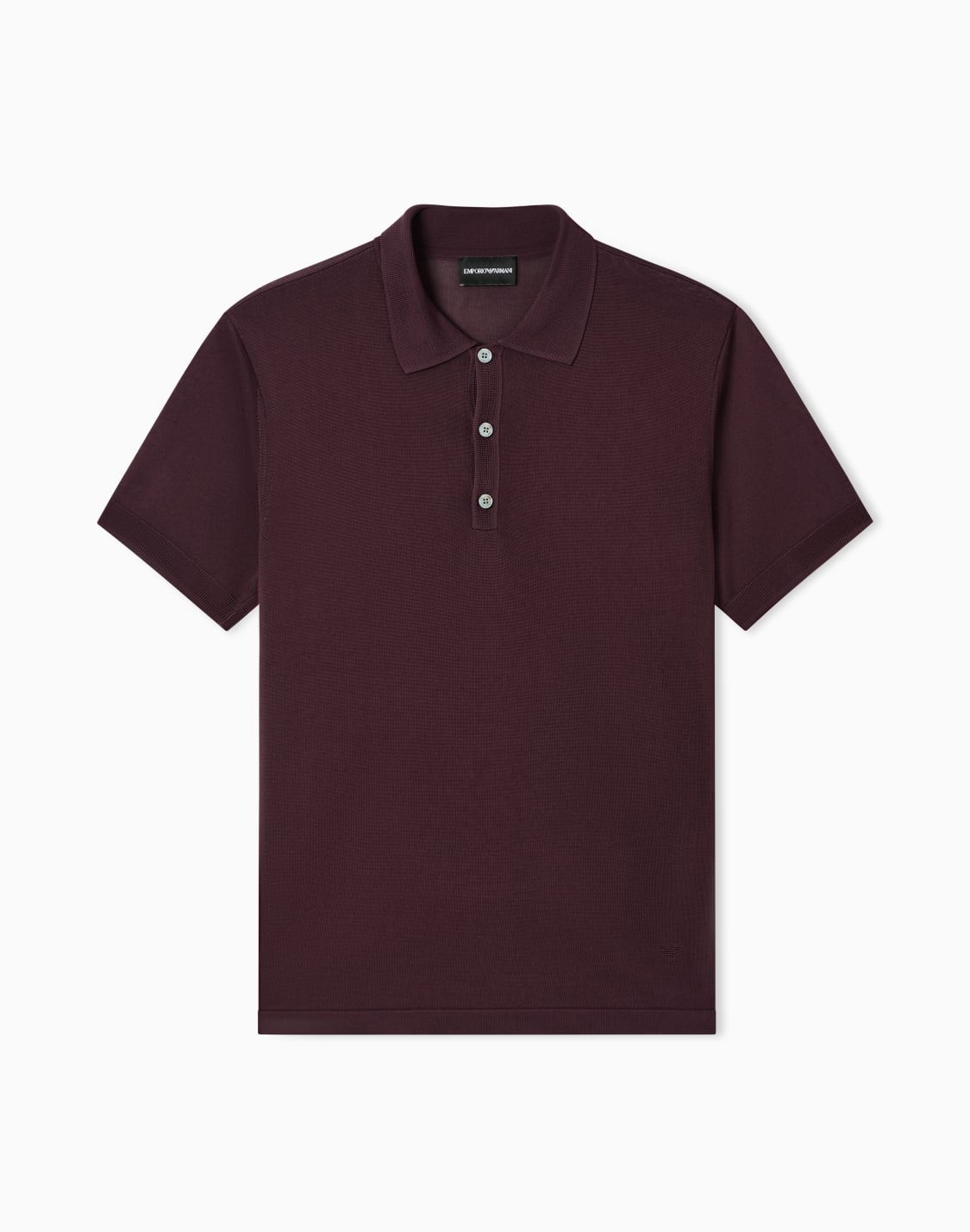 polo-de-punto-jersey-morado--emporio-armani