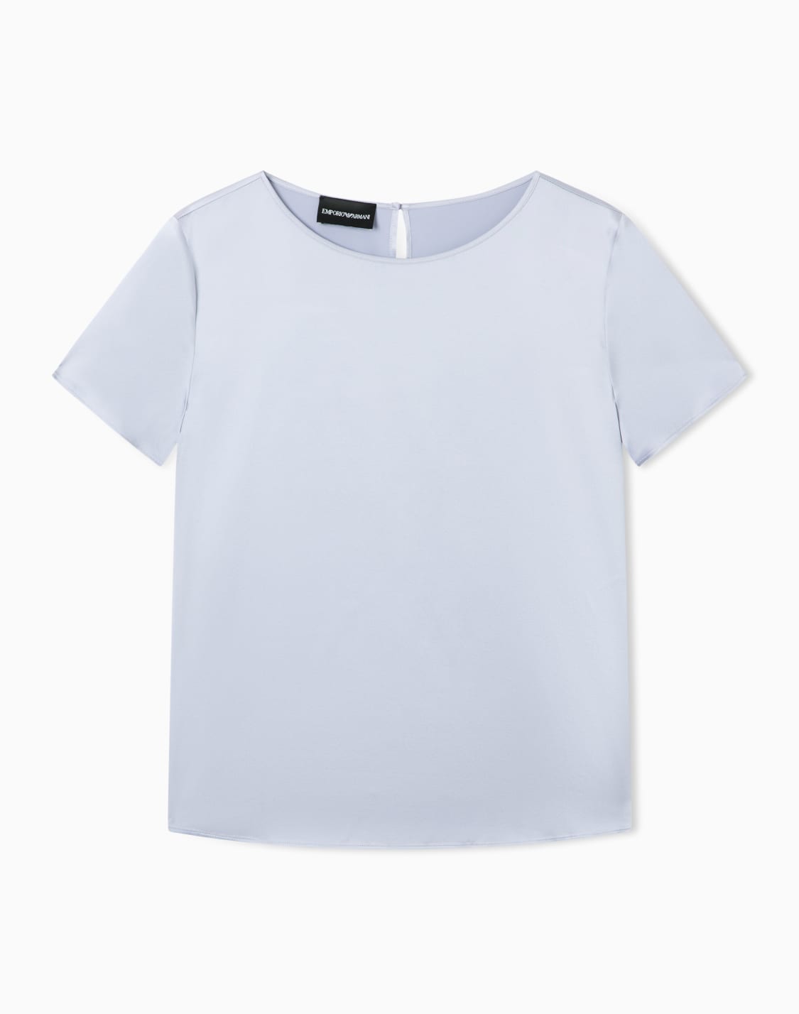 blouse-manches-courtes-en-satin-de-soie-violet--emporio-armani