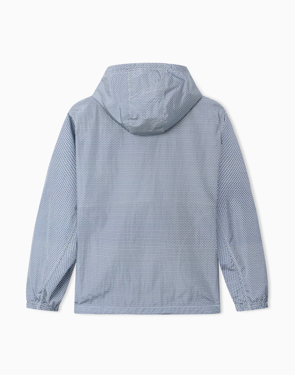 オルオバマイクロロゴ-フデッドブルゾン-ブル--armani-exchange