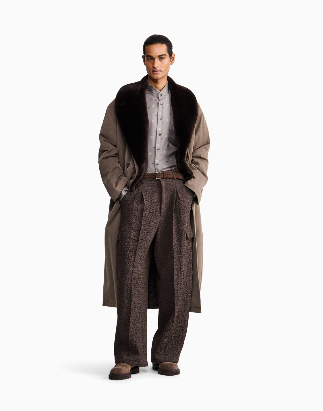 coats-brown--giorgio-armani