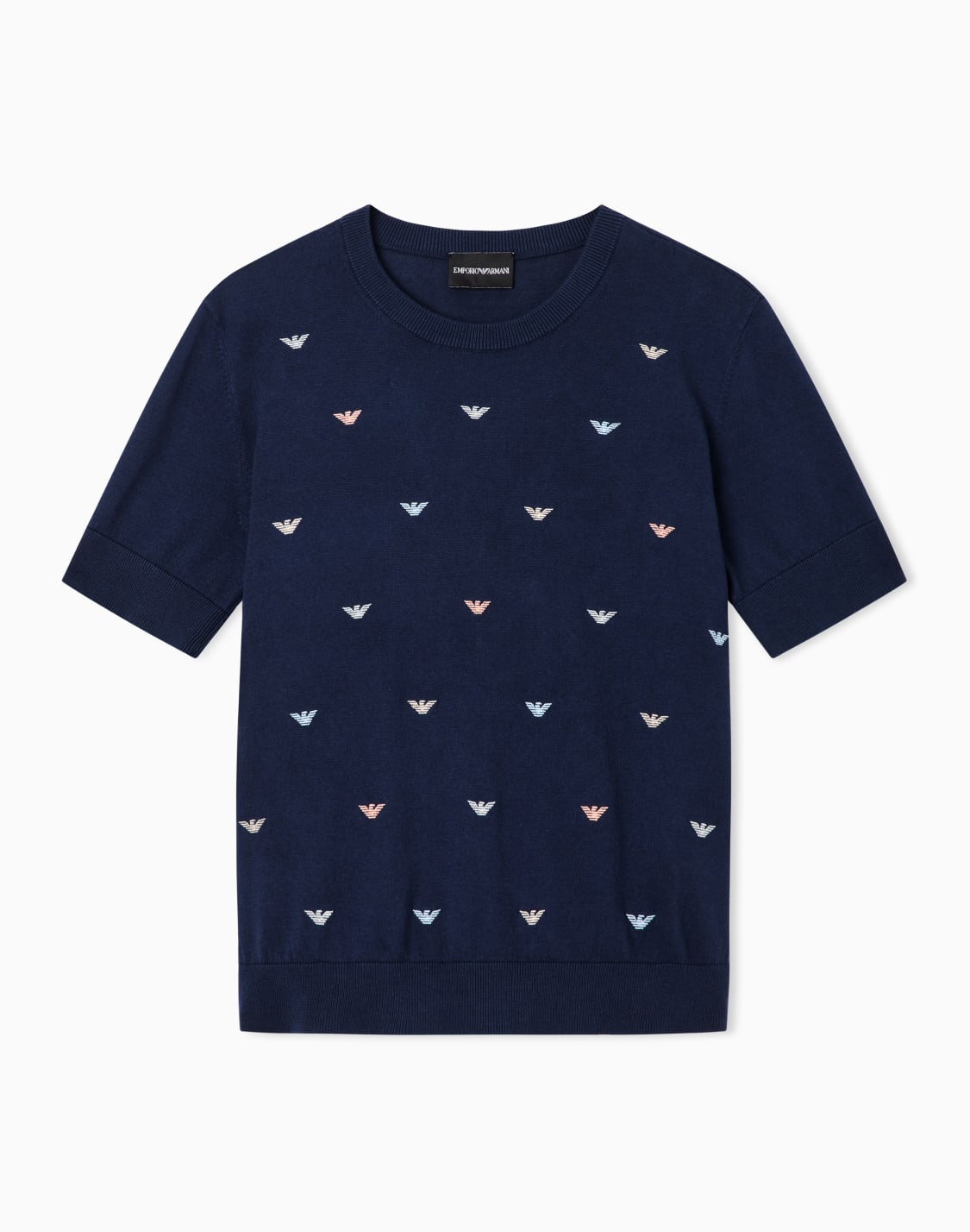 shaved-cotton-sweater-with-allover-embroidery-bleu--emporio-armani