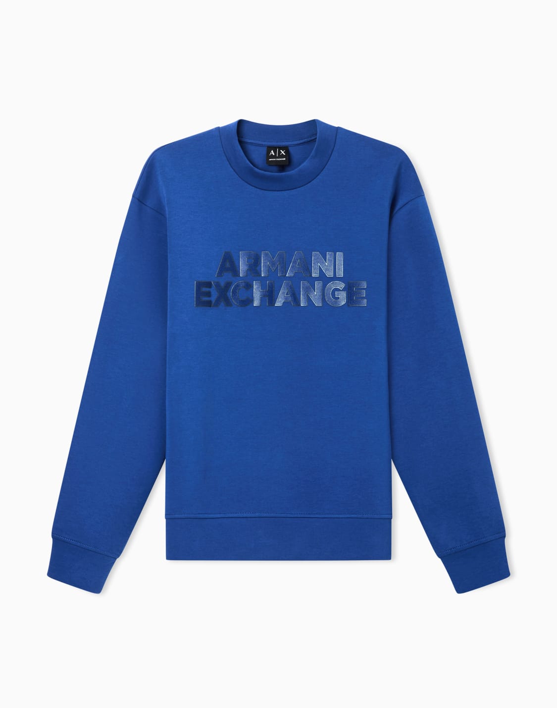 sweatshirt-in-technical-fabric-blue--armani-exchange