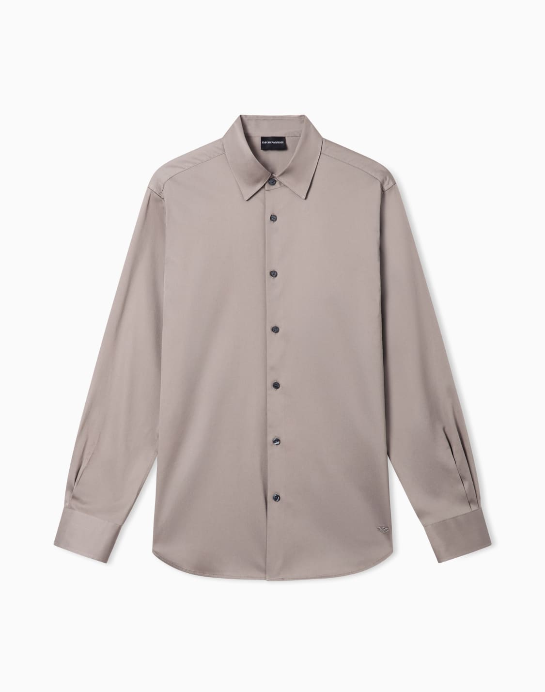 stretch-pima-cotton-shirt-grey--emporio-armani