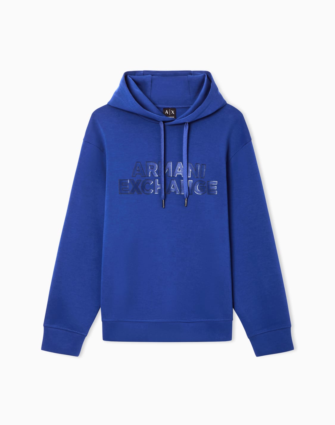 hoodie-in-technical-fabric-blue--armani-exchange