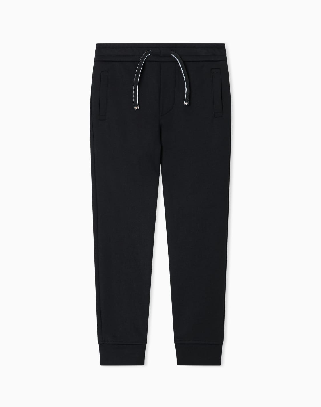 pantalon-de-jogging-coupe-confort-en-jersey-mlange-modal-noir--emporio-armani