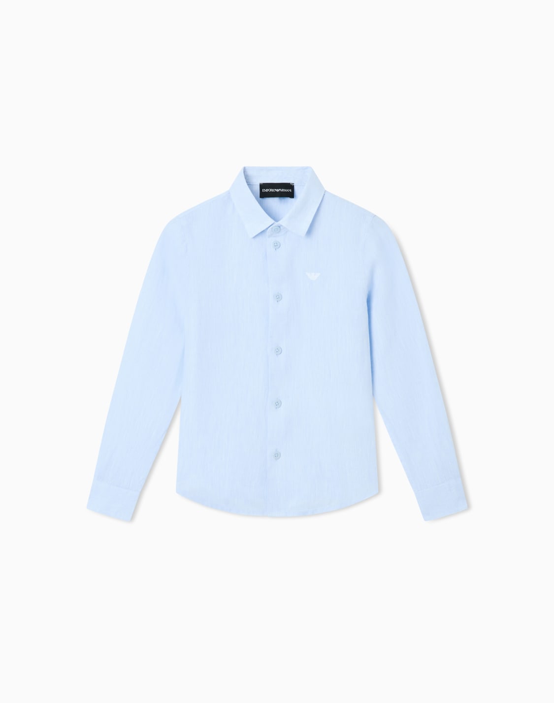 linen-shirt-with-eagle-embroidery-light-blue--emporio-armani
