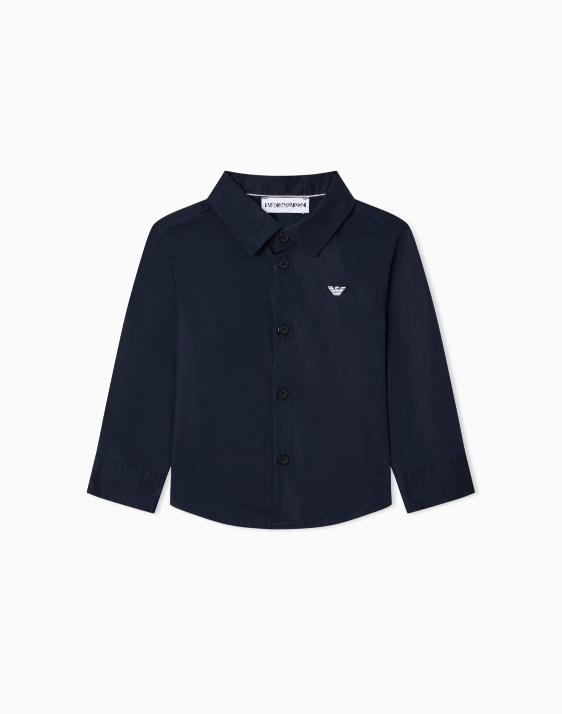 stretch-cotton-shirt-with-eagle-embroidery-blue--emporio-armani