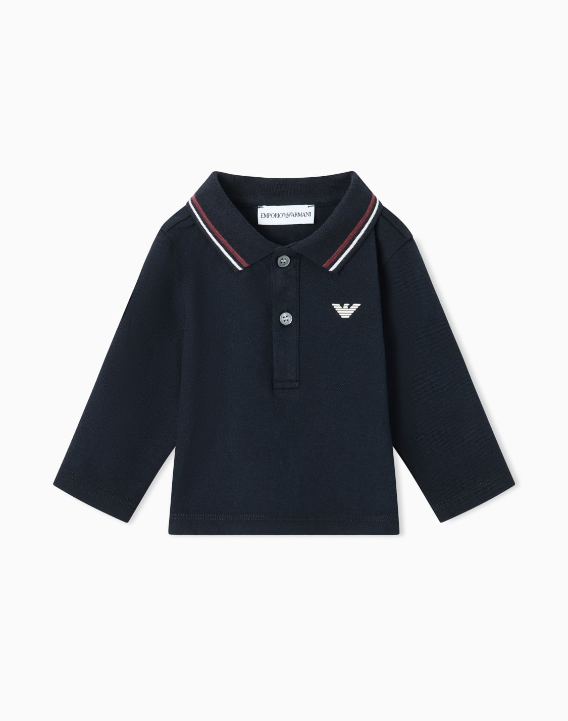 polo-maniche-lunghe-in-piquet-stretch-con-collo-profilato-blu-navy--emporio-armani