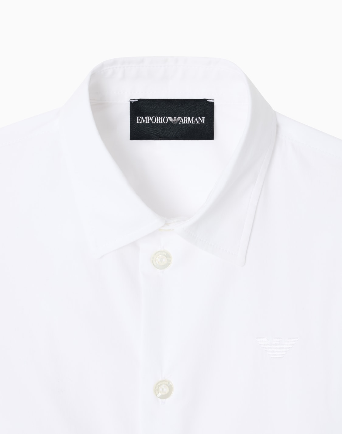 poplin-shirt-with-monochromatic-eagle-embroidery-white--emporio-armani