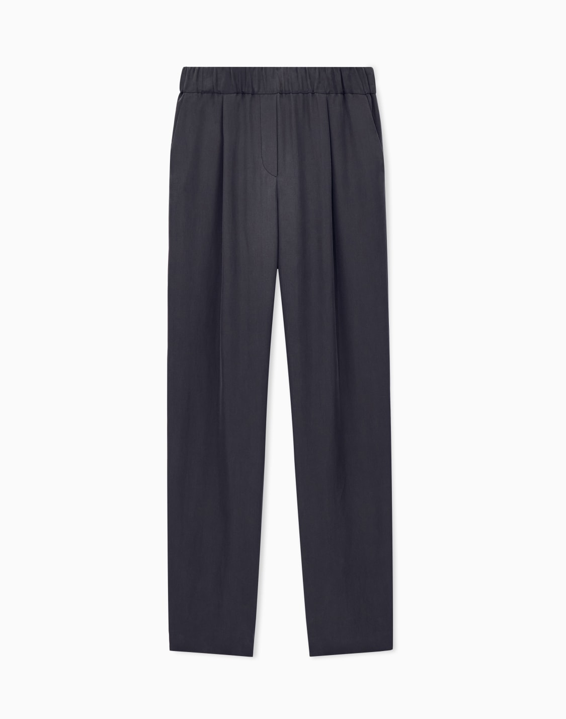 trousers-regular-fit-washed-silk-with-elasticated-hem-brown--giorgio-armani
