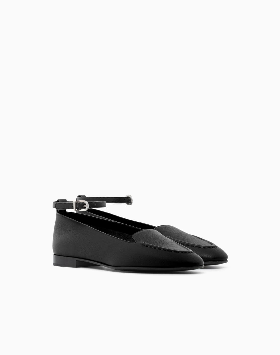 ballet-flat-in-leather-with-a-leather-sole-black--giorgio-armani