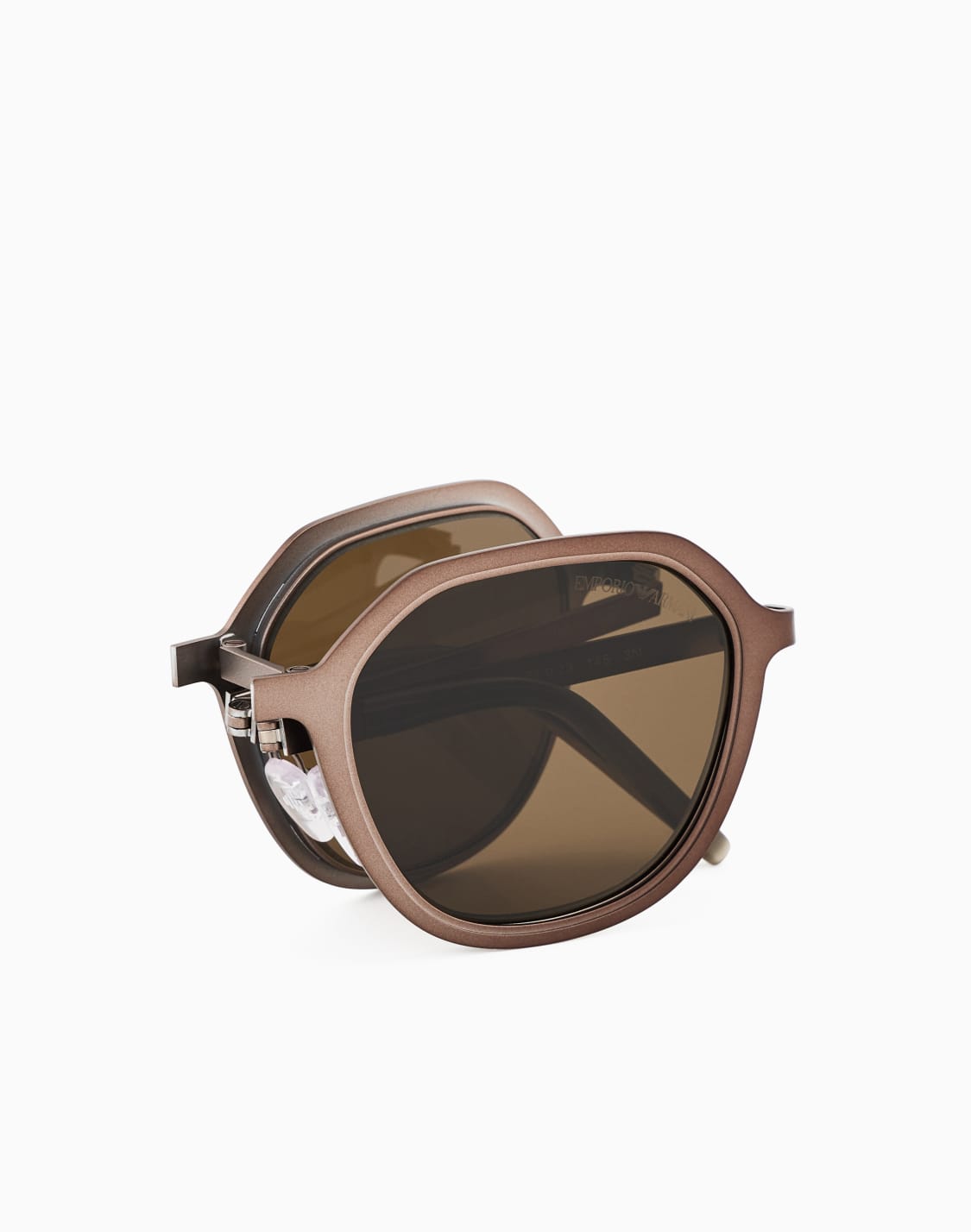 occhiali-da-sole-unisex-pieghevoli-forma-irregolare-marrone--emporio-armani
