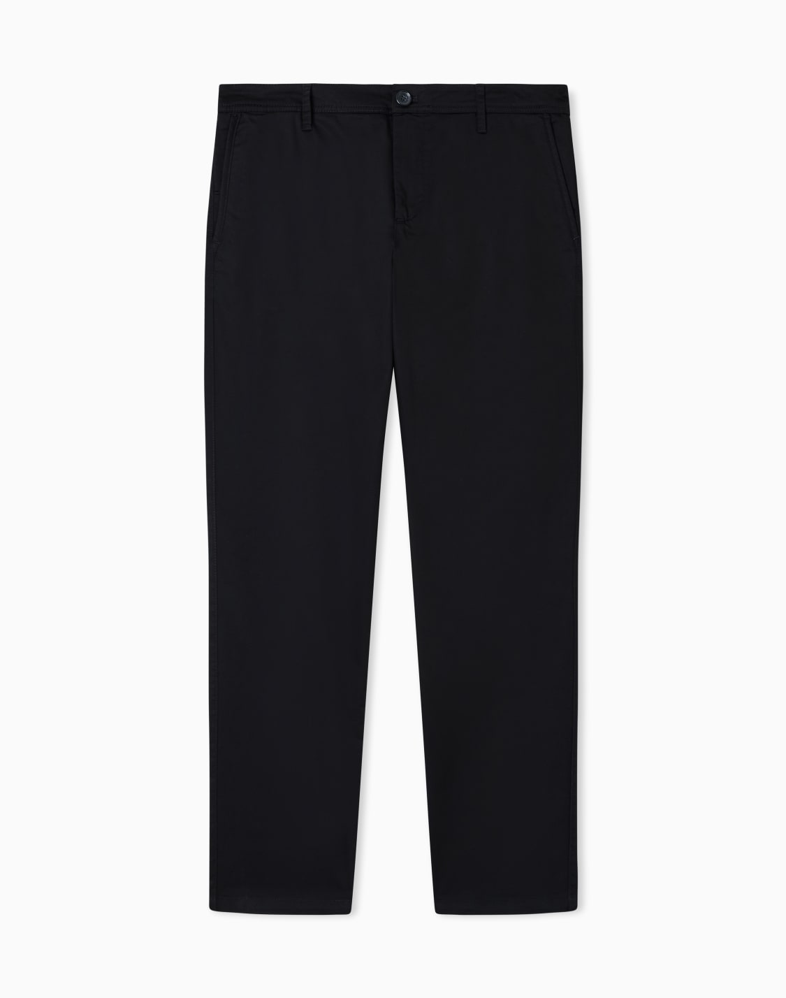 regular-fit-gabardine-trousers-black--armani-exchange