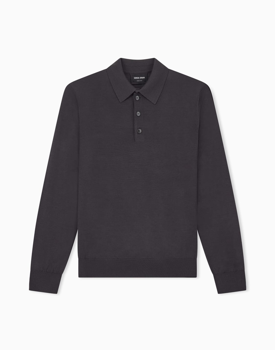 long-sleeved-polo-shirt-in-virgin-wool-grey--giorgio-armani