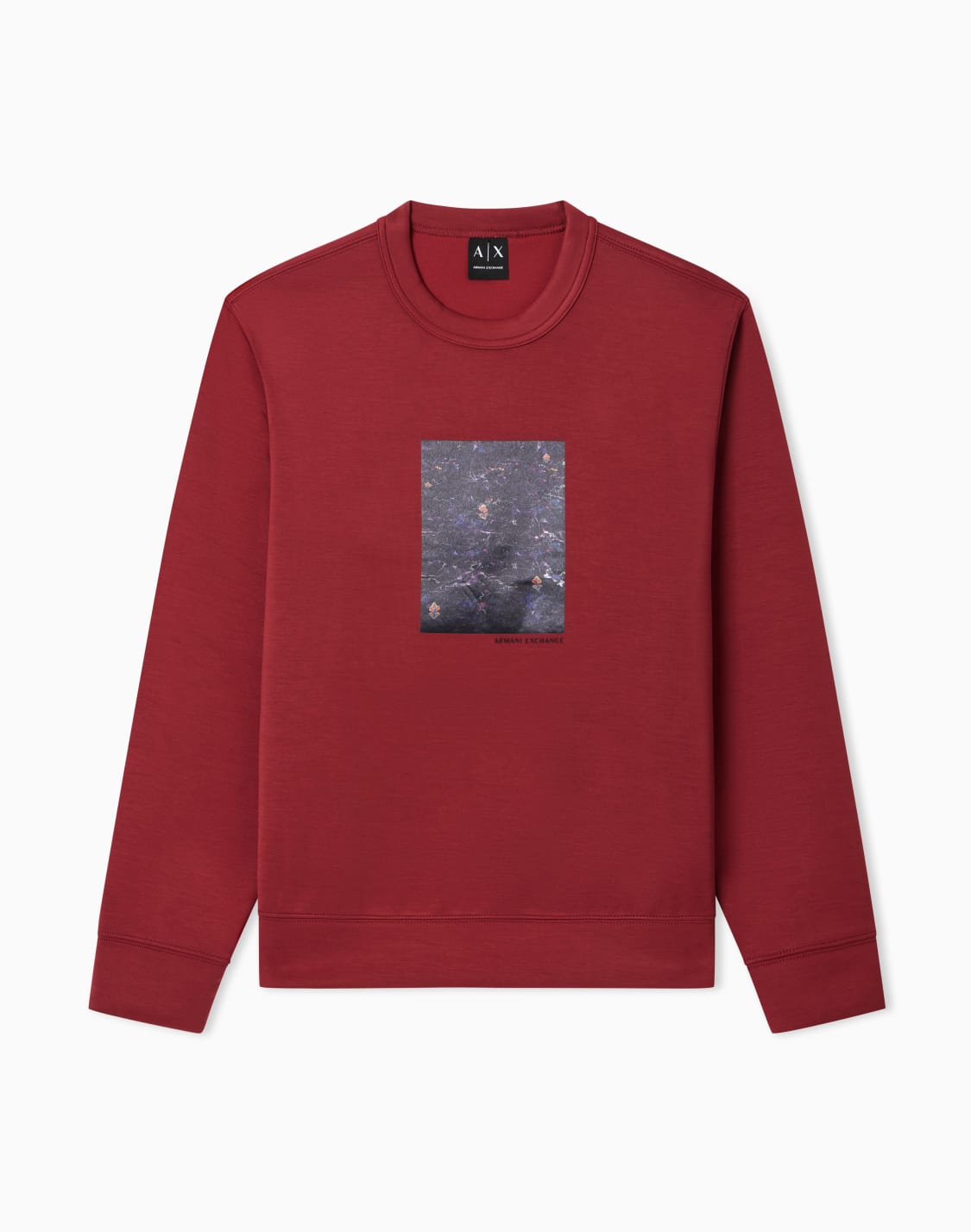 -stretch-modal-sweatshirt-red--armani-exchange