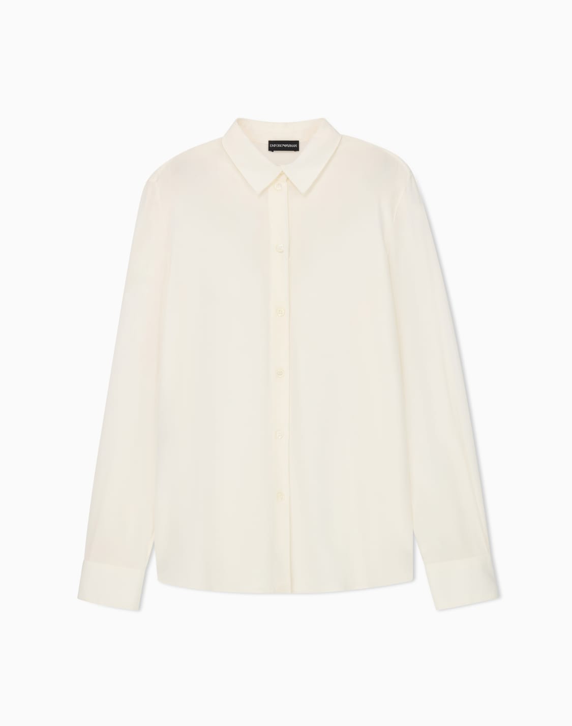 silk-crpe-de-chine-shirt-with-pleated-back-white--emporio-armani