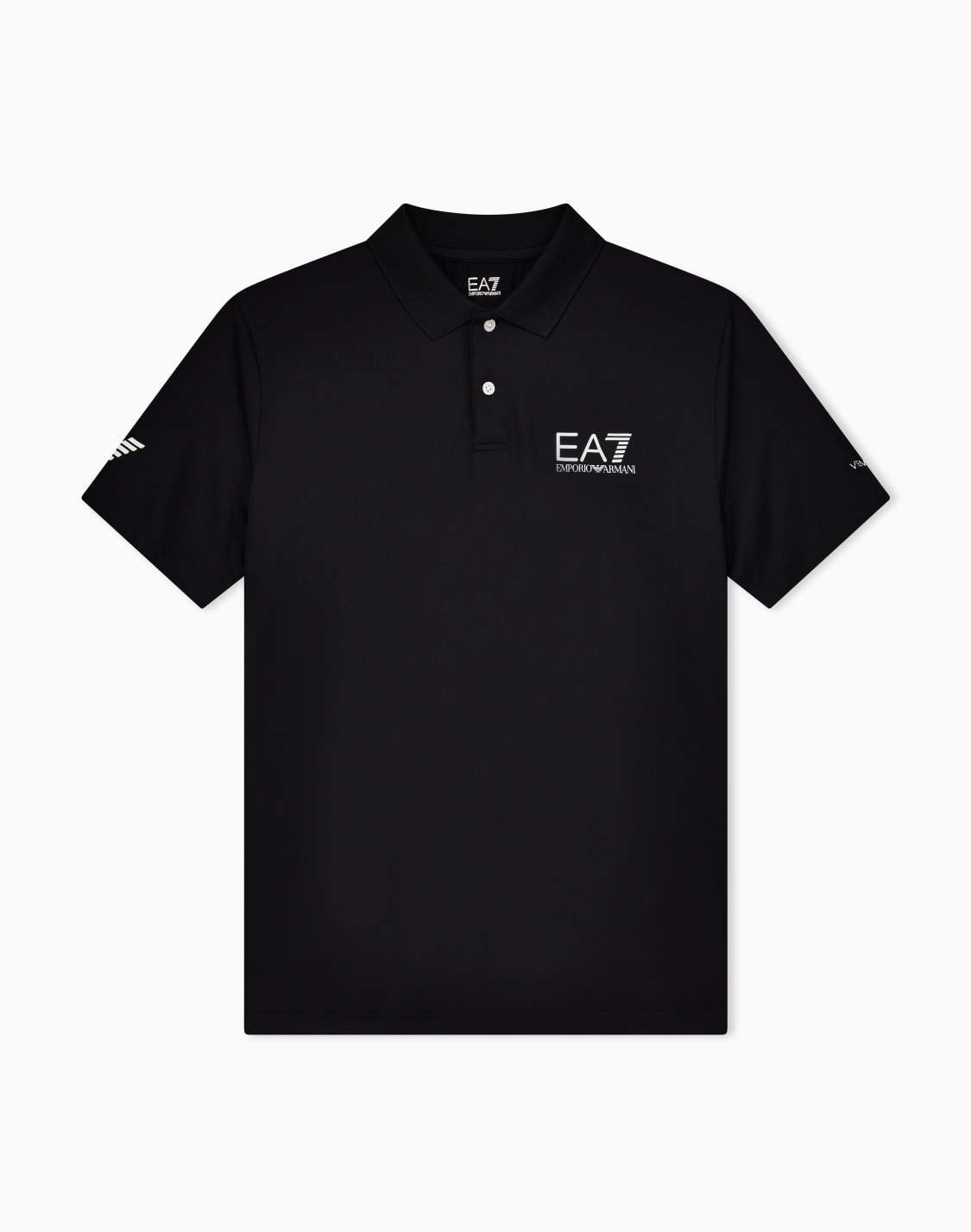 tennis-pro-ポロシャツ-ventus7テクニカルファブリック-ブラック--ea7