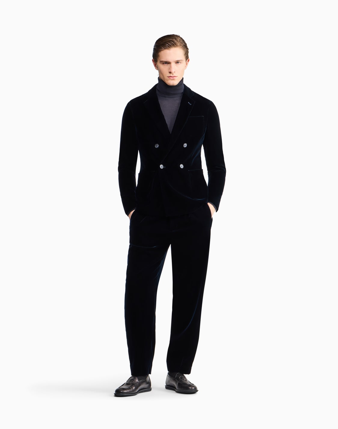 jersey-de-cachemir-con-cuello-chimenea-azul--giorgio-armani