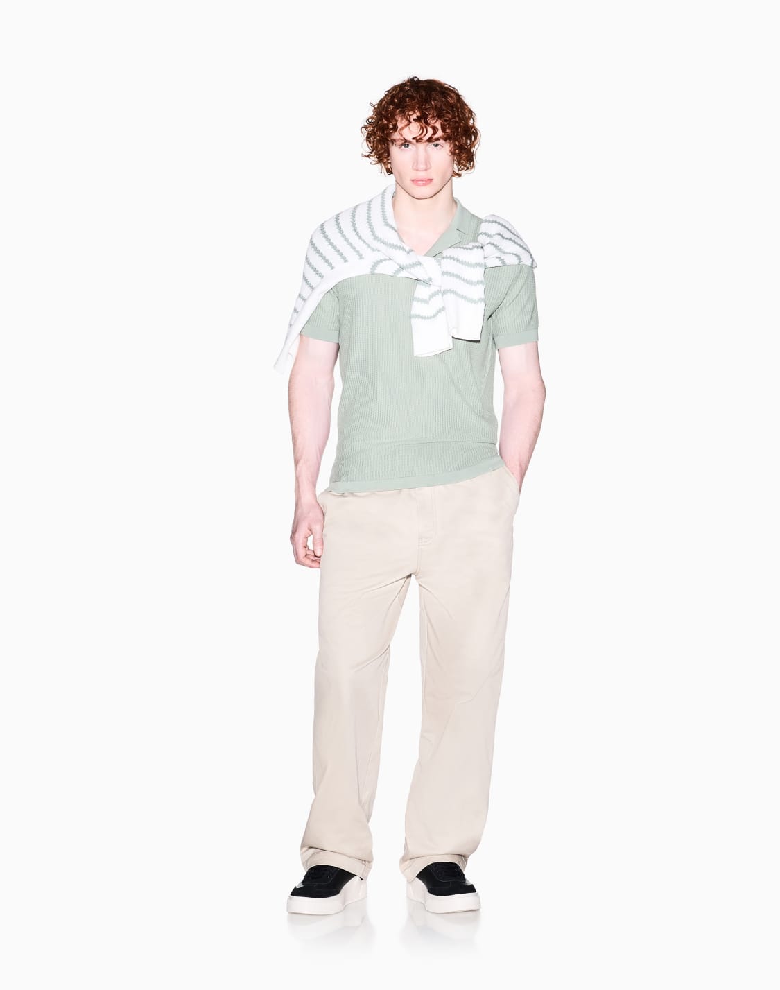 cotton-polo-shirt-green--armani-exchange