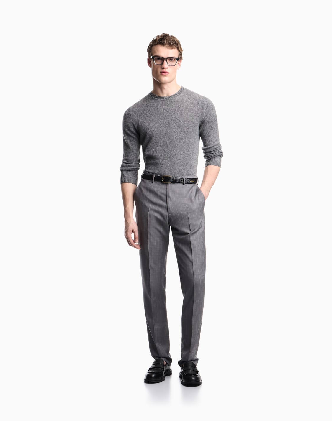 plain-knit-pure-cashmere-jumper-grey--emporio-armani