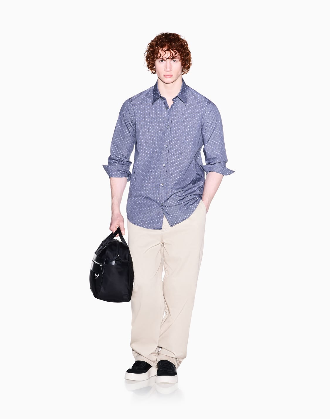 cotton-shirt-bleu-marine--armani-exchange