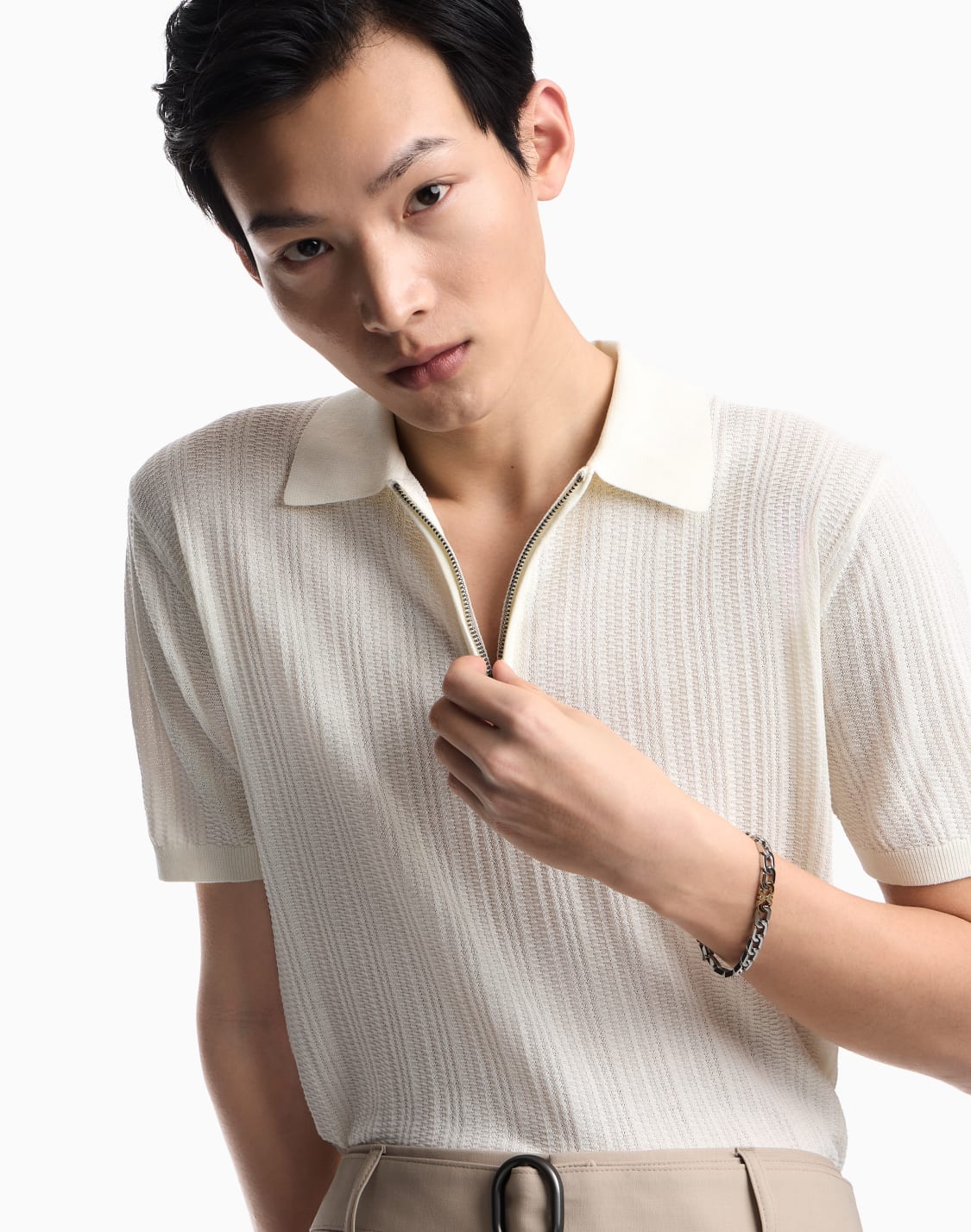 チェンブレスレット-ステンレススチル-マルチカラ--emporio-armani