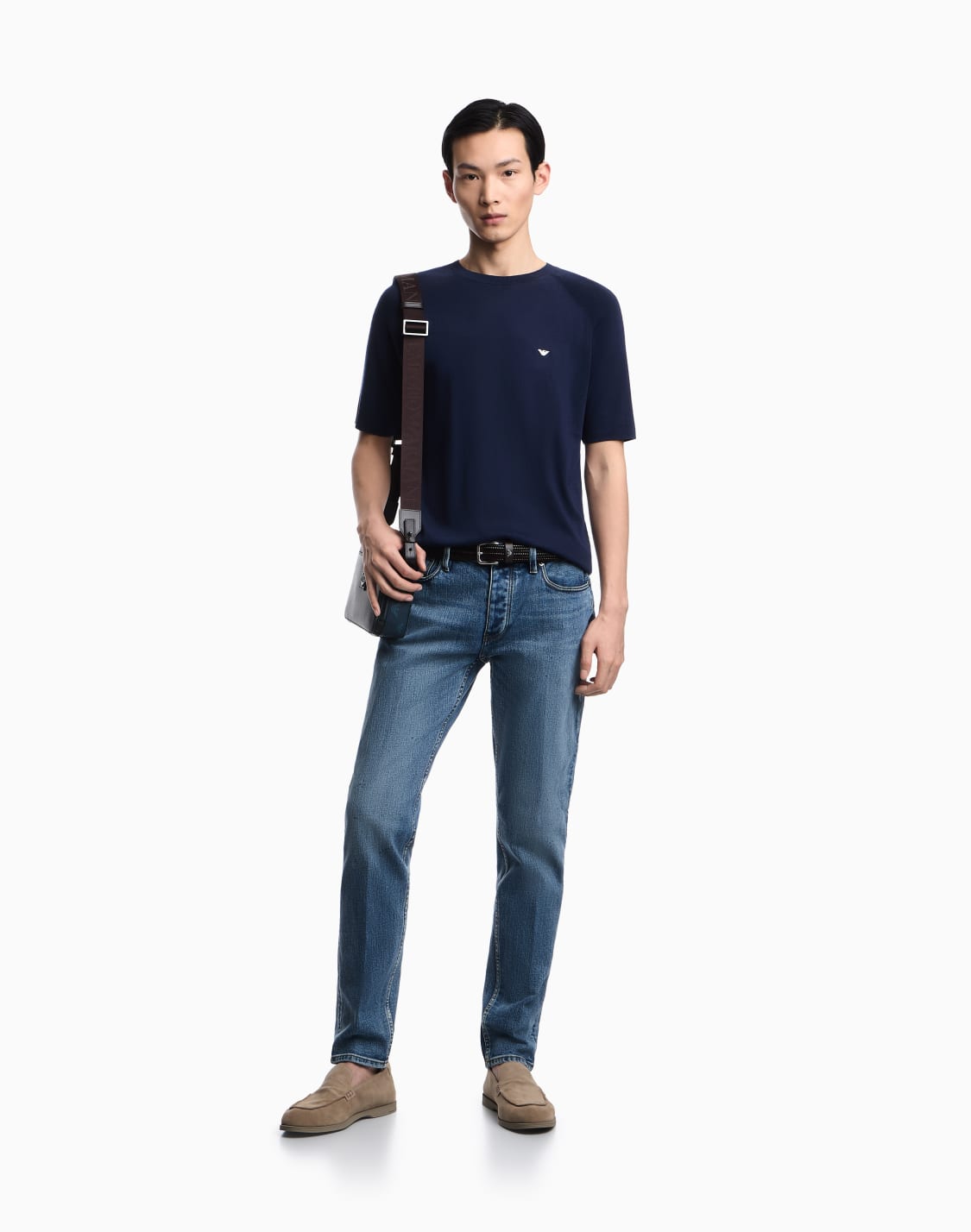 lyocell-blend-plain-knit-jumper-blue--emporio-armani