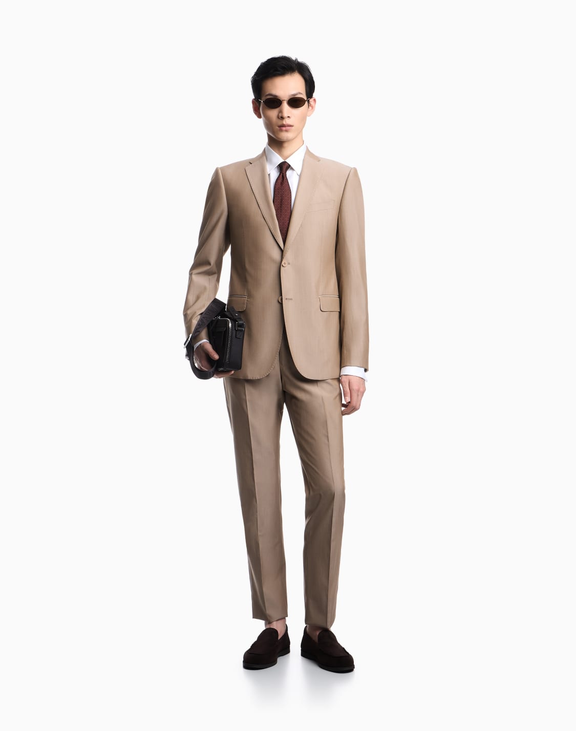 single-breasted-suit-in-sun-effect-poplin-beige--emporio-armani