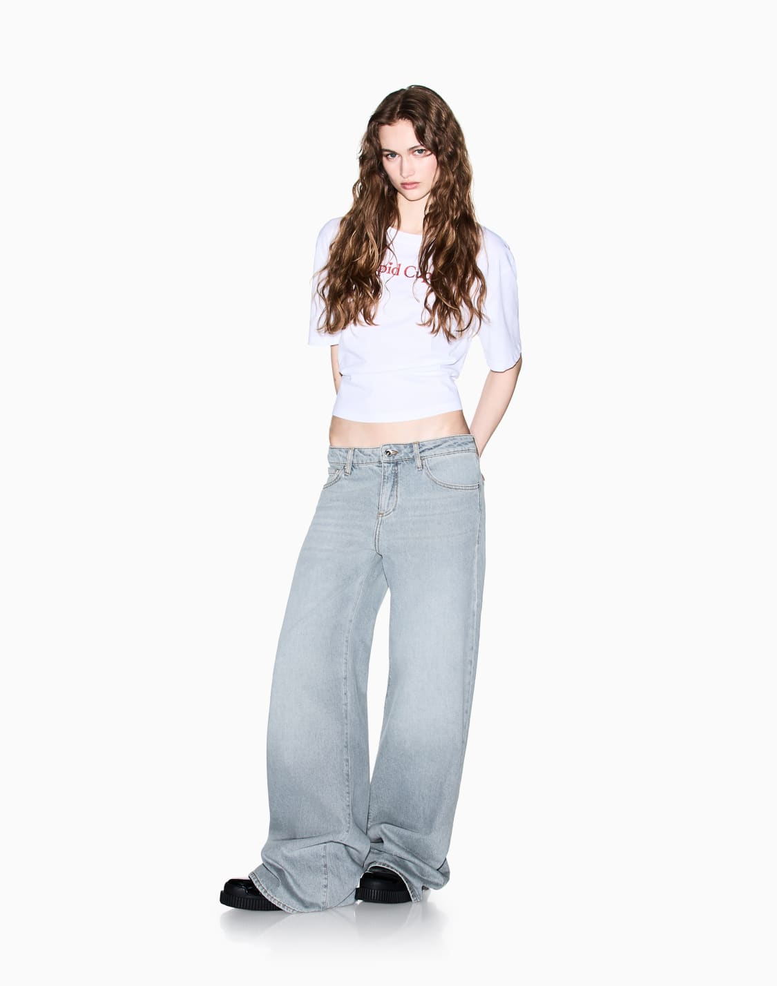 cropped-cotton-t-shirt-wei--armani-exchange